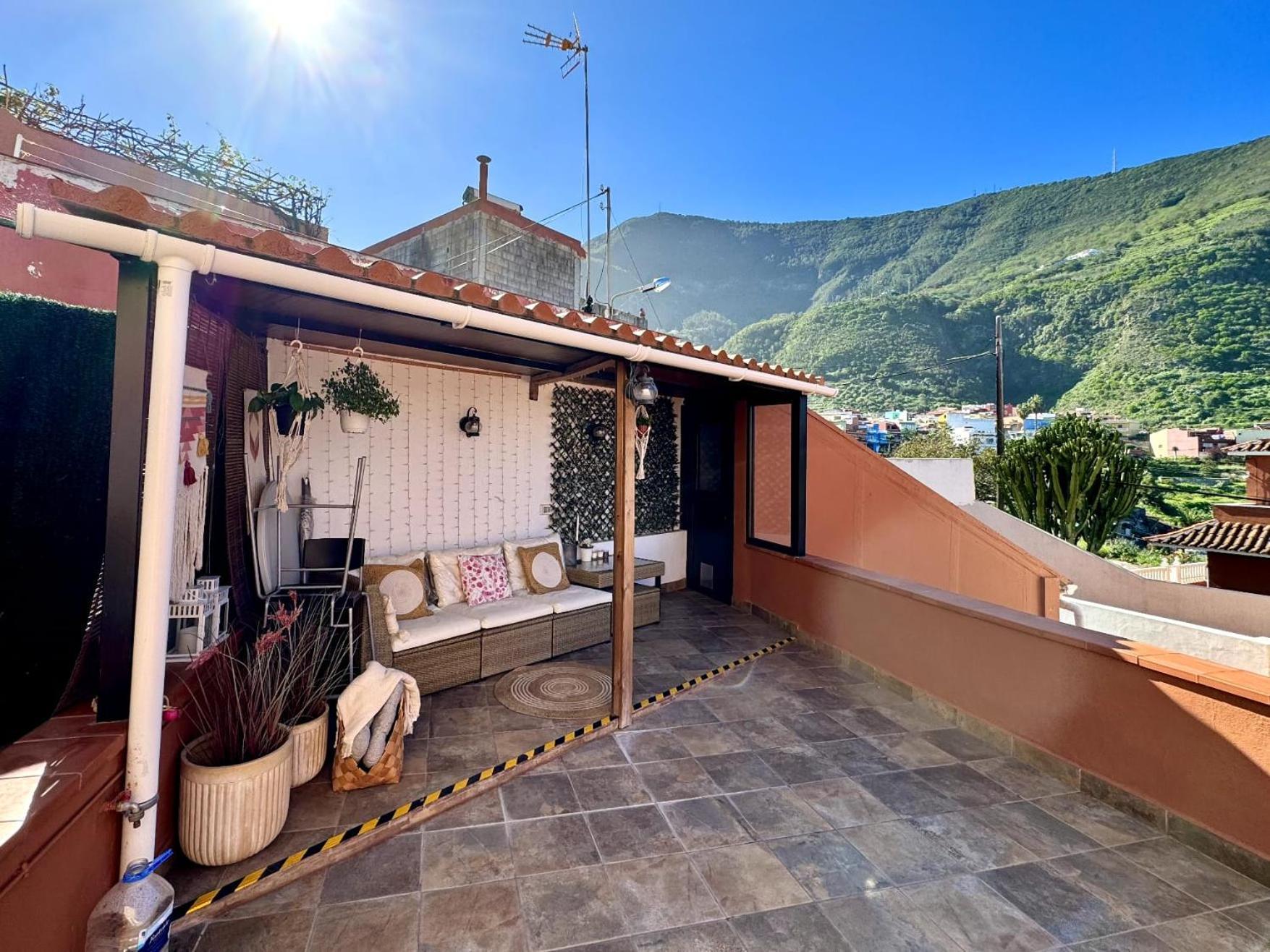Precioso Apartamento Con Terraza En Piso Superior Los Realejos Exterior foto